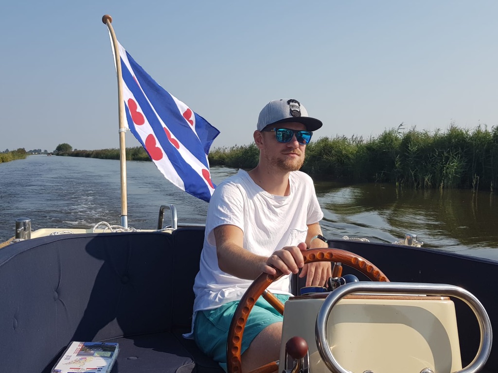 Myself while boating